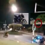 Roban moto mientras carabineros atienden choque en carretera Cali-Yumbo