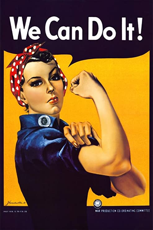 Rosie, la remachadora: icónica imagen que refleja el empoderamiento femenino