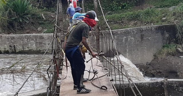 Se dio inicio a la reparación del puente Chagualá de Salento