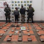 Seis personas capturadas en el Huila, con más de 66 kilos de marihuana
