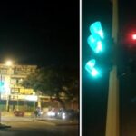 semáforo suena Simón Bolívar
