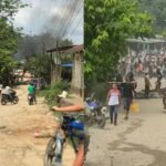 Sitiada la base militar de El Tarra en Catatumbo por 400 familias migrantes