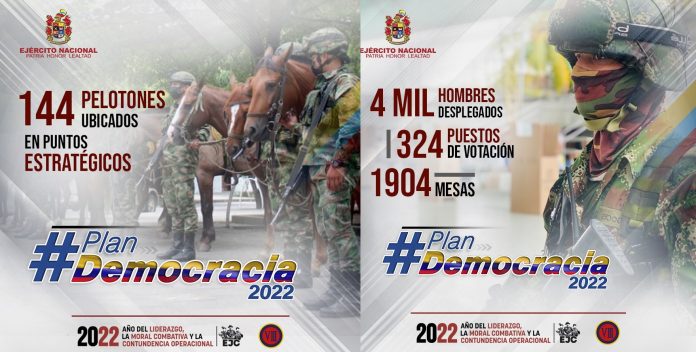 Todo listo para el Plan Democracia en la Orinoquia Colombiana