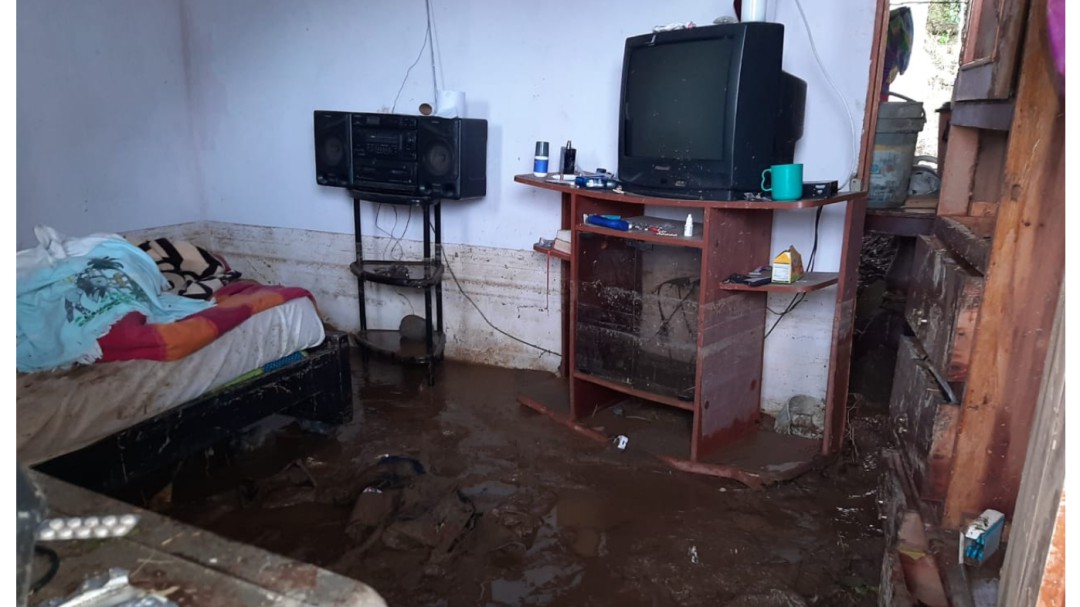 Tras las fuertes lluvias Quípama supera las 40 familias damnificadas