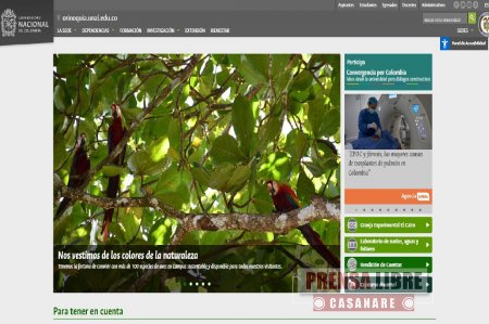 Universidad Nacional Sede Orinoquia estrenó sitio web