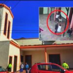 Vigilante, feligreses y el sacerdote de la iglesia del Obrero en Pasto, se enfrentaron a atracadores que iban tras una mujer