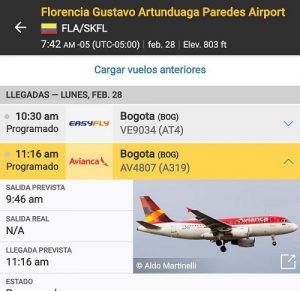 Ya opera el Airbus A320 de Avianca en la ruta Bogotá- Neiva- Florencia.