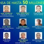 50 millones de pesos de recompensa para “Los Más Buscados” en Cartagena