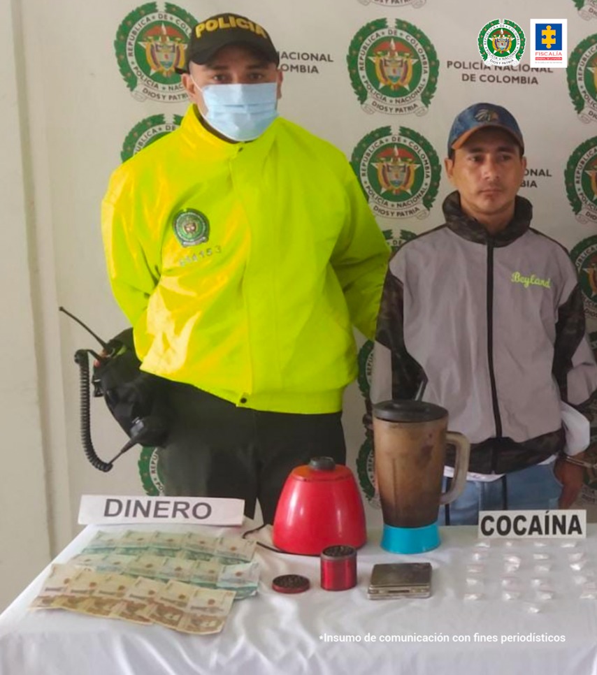 A prisión presunto responsable de tráfico de estupefacientes en Caicedonia (Valle del Cauca)