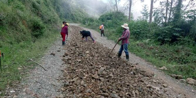 Adecuaron la vía de acceso a Santa Bárbara