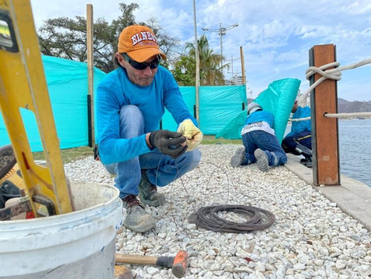 Alcaldía inició mantenimiento preventivo al colector pluvial del Camellón de la Bahía