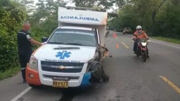 Choque de ambulancia con automóvil dejó dos muertos en Codazzi