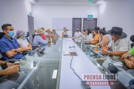 Comunidades de Quebrada Seca radicaron lista de necesidades en la Gobernación de Casanare