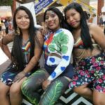 Con un Body Art, indígenas Embera dieron a conocer su cultura ancestral en Montería