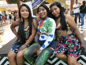 Con un Body Art, indígenas Embera dieron a conocer su cultura ancestral en Montería