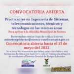 Convocatoria para Practicantes en Suesca