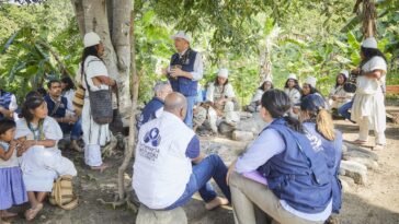 Puede ser una imagen de 14 personas, personas de pie, árbol y al aire libre