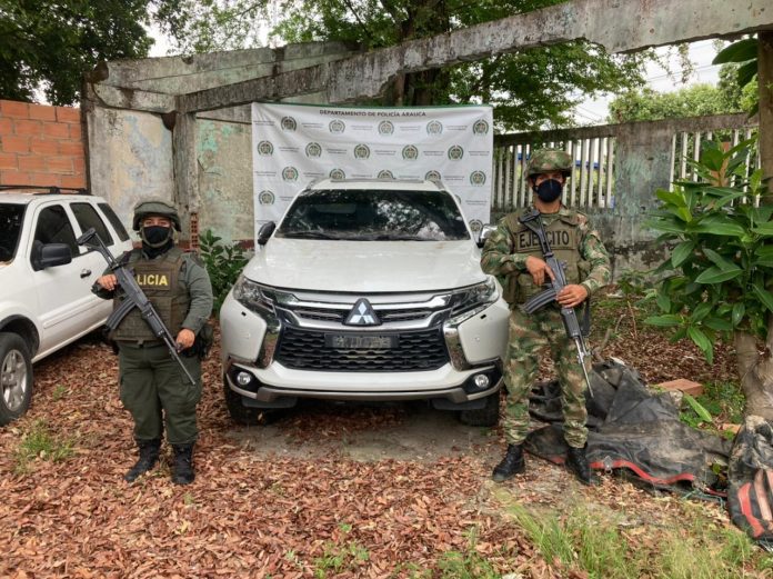Ejército Nacional recupera vehículo robado del esquema de seguridad de la diputada Mercedes Rincón