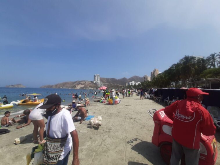 El Rodadero sigue siendo el balneario preferido por los turistas