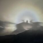 El asombroso fenómeno que se reflejó en medio de las nubes y que fue grabado en Nariño