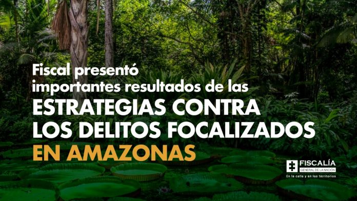 Fiscal presentó importantes resultados de las estrategias contra los delitos focalizados en Amazonas