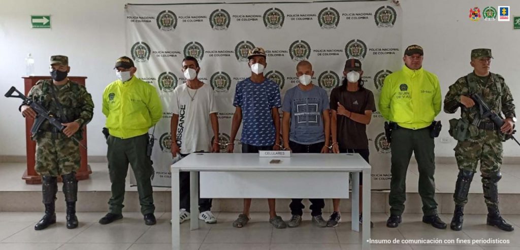Fiscalía impactó la organización delictiva ‘Los del Barrio’ dedicada al tráfico de estupefacientes en Cartago 