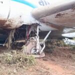 [Fotos] Así quedó el avión que se accidentó en Guainía