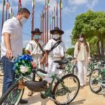 Gobierno departamental entregó bicicletas para evitar deserción escolar en Cesar