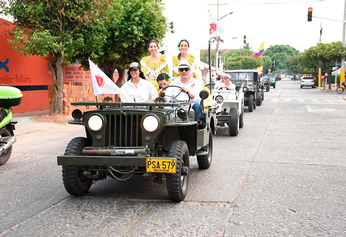 Hoy regresa el desfile de Jeep Willys Parranderos