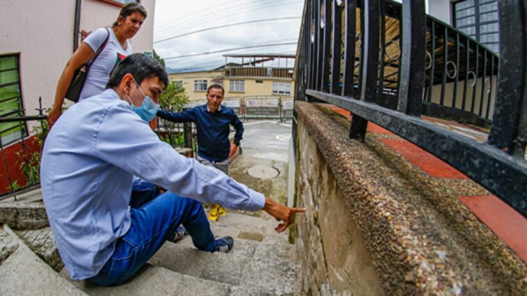 Inició estudio estructural de casas afectadas en Centenario tras derrumbe