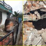 Invierno volvió a hacer estragos en Nariño: dos viviendas destruidas por caída de grandes rocas