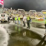 Listo dispositivo de seguridad para el partido Deportes Tolima vs Mineiro