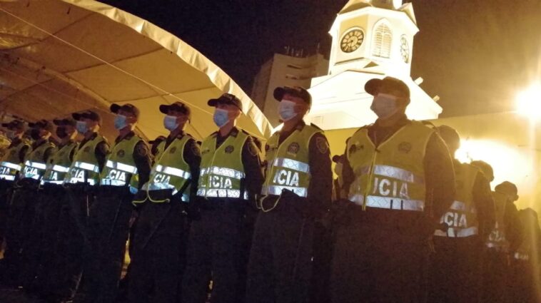 Llegaron 100 nuevos policías a reforzar la seguridad en Cartagena
