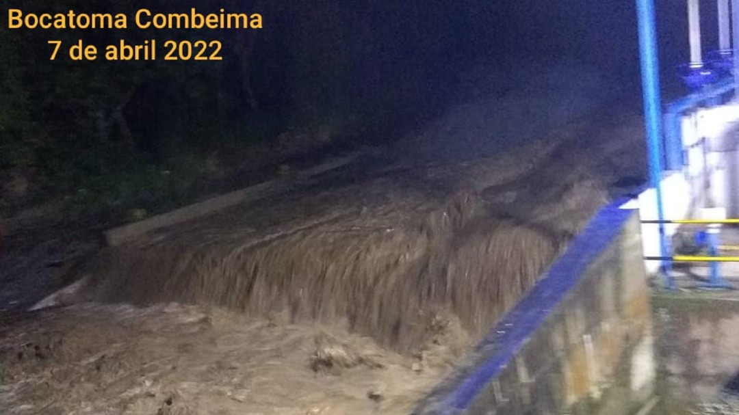 Lluvias han generado dificultades con el servicio de agua en Ibagué