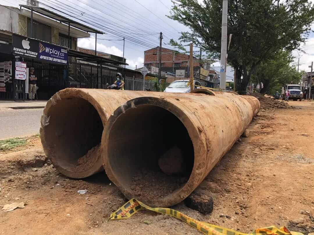 Más de $2.000 millones se inviertes en restitución de alcantarillado en Buganviles