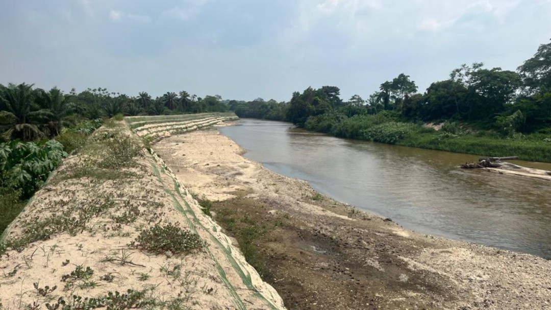 Obras de geocontenedores benefician a las comunidades de Aracataca