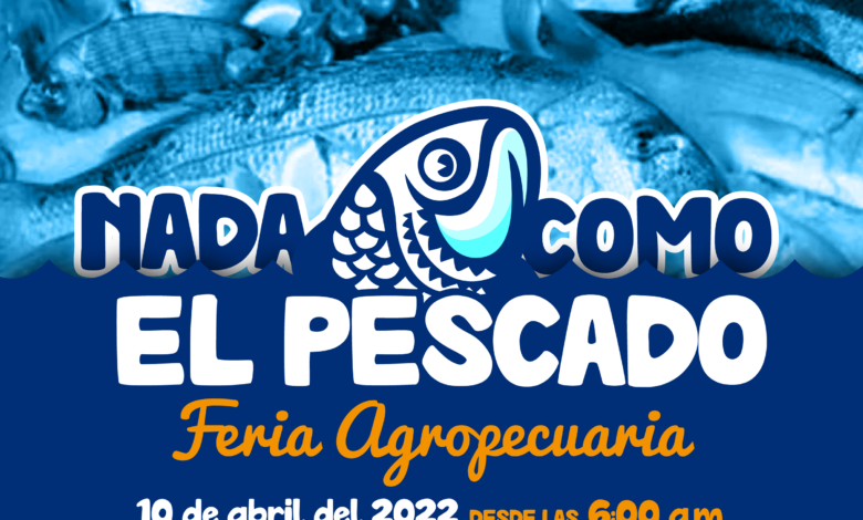 Participe este domingo 10 de abril, en la feria del pescado