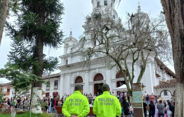 Policía reforzará la seguridad en los centros religiosos de Caldas