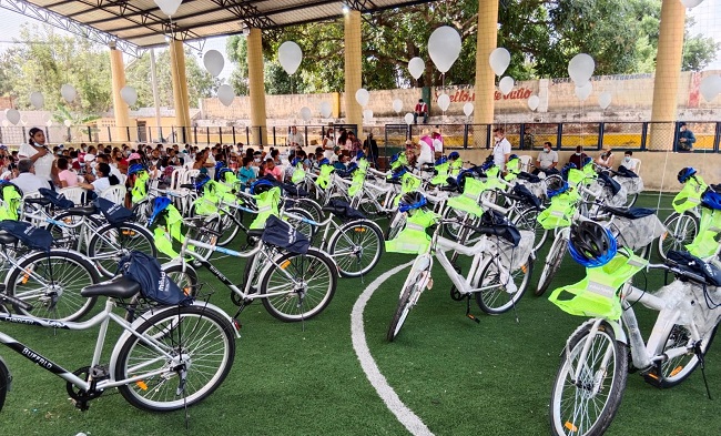 Proyecto ‘Mi Bici Pazo a Pazo’  llegó a Aracataca y otros municipios  del Magdalena