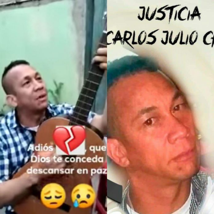«Queremos justicia», familiares y amigos de Carlos Julio en Pasto exigen que la presunta homicida vaya a la cárcel