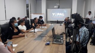 Secretaria de Educación municipal, aclaró en rueda de prensa sobre transporte escolar y vigilancia