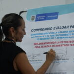 Secretaría de educación municipal firma pacto ‘Evaluar para Avazar’