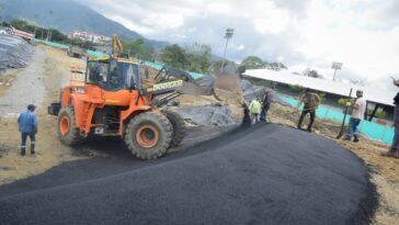Temporada de lluvias afectan obras de la pista de BMX en Ibagué