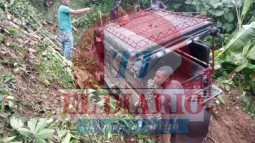 Un niño muerto y 10 personas heridas dejó accidente ocurrido entre Pueblo Rico y el sector de Santa Teresa.