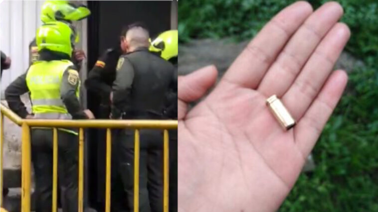VIDEO: Policías, al parecer, disparan al aire con su arma de dotación cuando están en estado de embriaguez