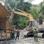 Ya son 38 personas capturadas en Caldas por minería ilegal