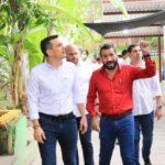 Alcalde Ordosgoitia realiza recorrido en instituciones educativas