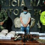 Asegurado uno de los señalados articuladores de las actividades narcotraficantes de las disidencias de las FARC en Putumayo