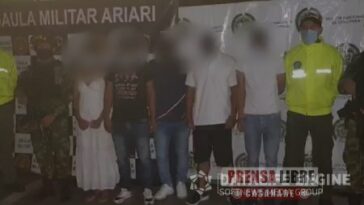 Cinco integrantes del Clan del Golfo capturados en el Meta. Uno había delinquido en Casanare