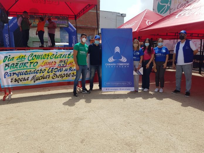 Comerciantes de Cartagena reciben homenaje en Bazurto